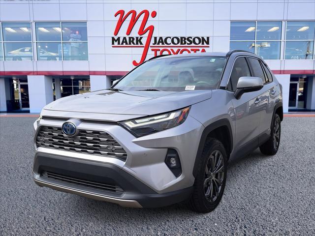 used 2022 Toyota RAV4 Hybrid car, priced at $34,300