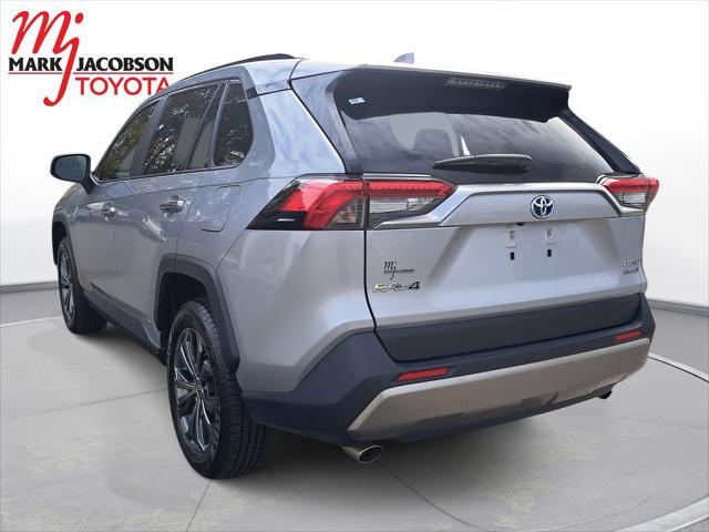 used 2022 Toyota RAV4 Hybrid car, priced at $34,300