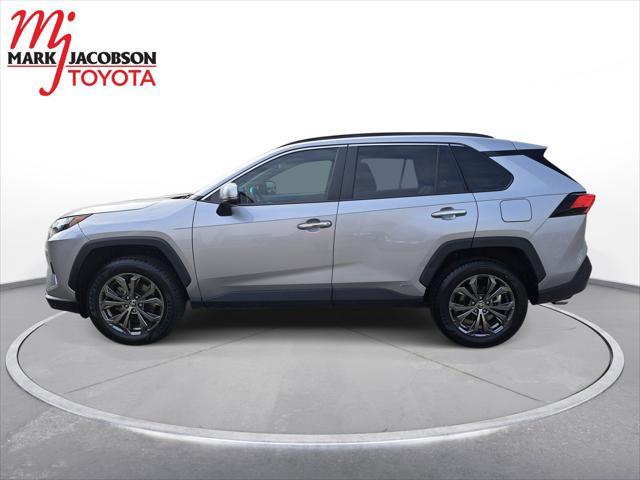 used 2022 Toyota RAV4 Hybrid car, priced at $34,300