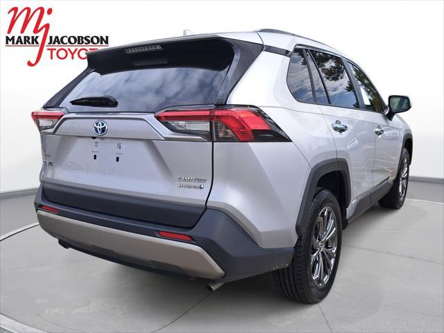 used 2022 Toyota RAV4 Hybrid car, priced at $34,300