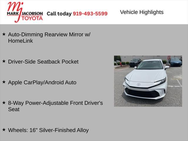 used 2025 Toyota Camry car, priced at $29,500