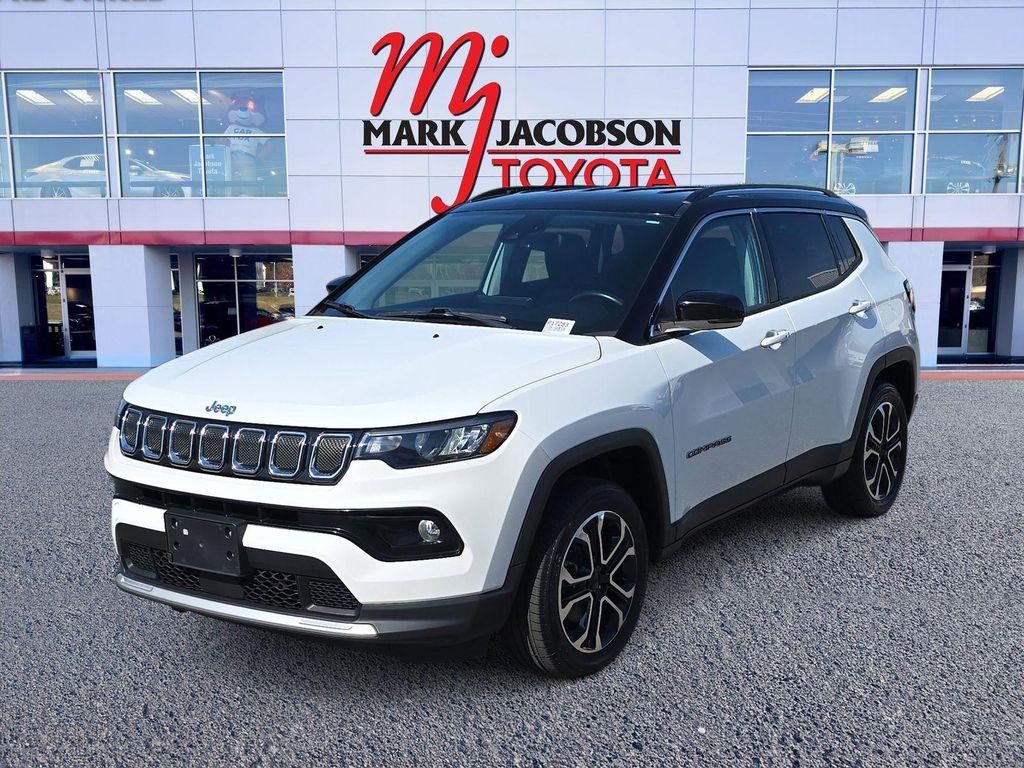 used 2022 Jeep Compass car, priced at $22,880