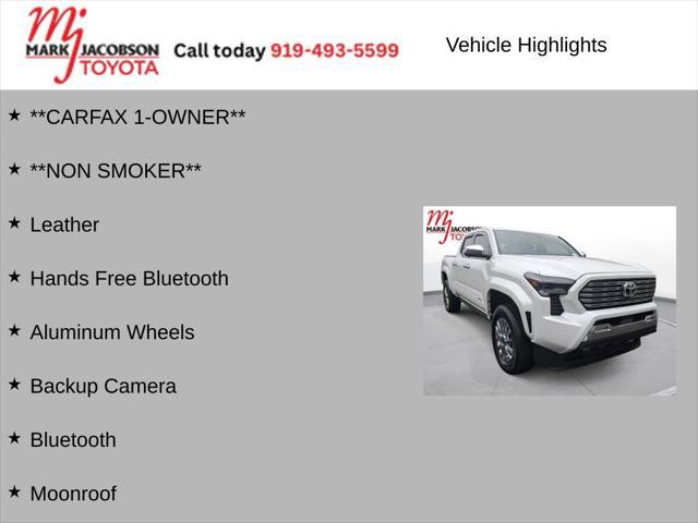 used 2024 Toyota Tacoma car, priced at $50,800