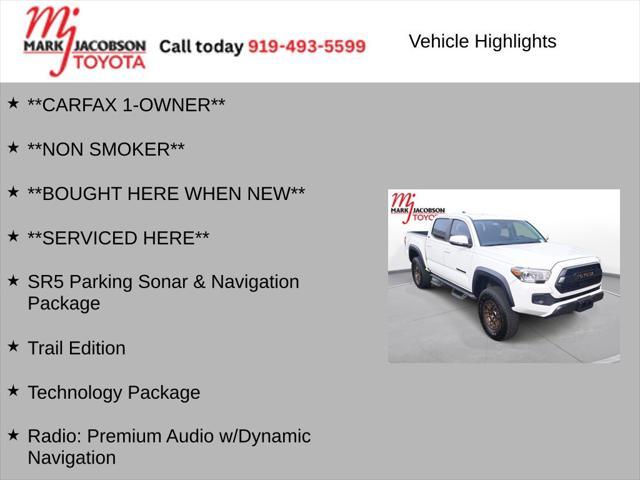 used 2023 Toyota Tacoma car, priced at $39,500