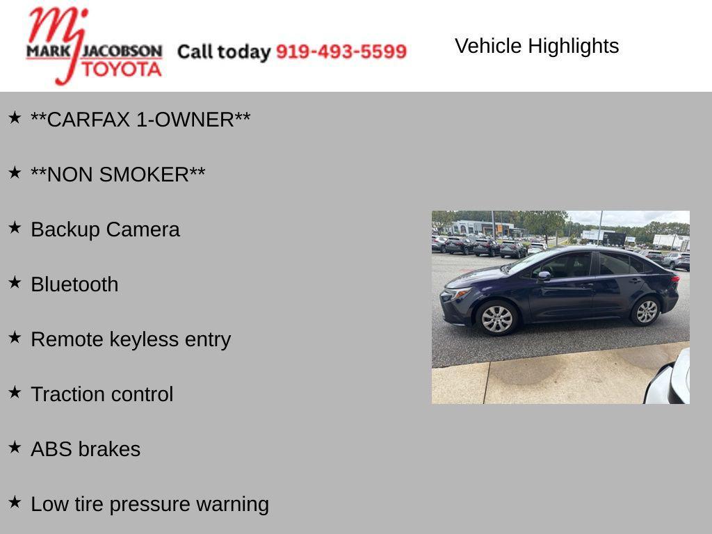 used 2023 Toyota Corolla Hybrid car, priced at $22,980