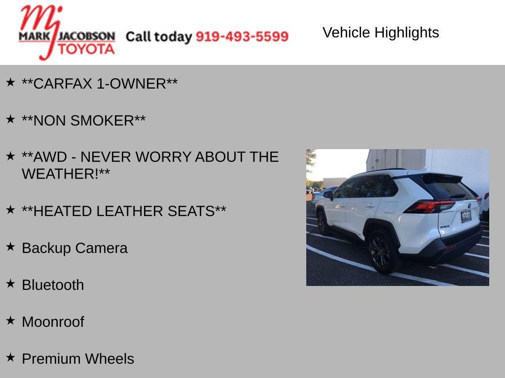 used 2022 Toyota RAV4 Hybrid car, priced at $31,680