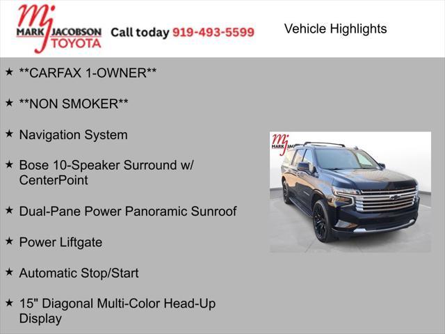 used 2022 Chevrolet Suburban car, priced at $56,500