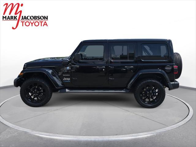 used 2022 Jeep Wrangler Unlimited 4xe car, priced at $31,380