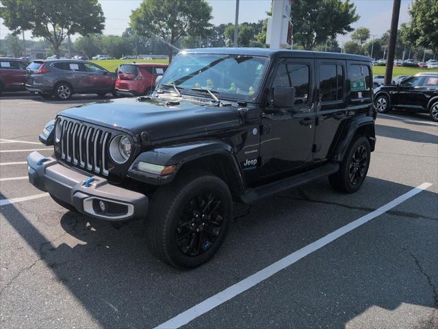 used 2022 Jeep Wrangler Unlimited 4xe car, priced at $33,880
