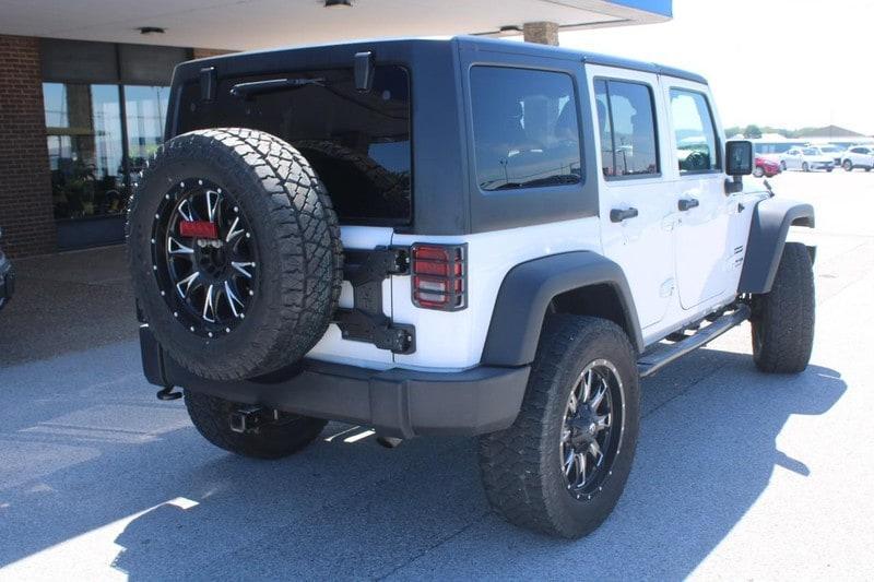 used 2018 Jeep Wrangler JK Unlimited car, priced at $25,995