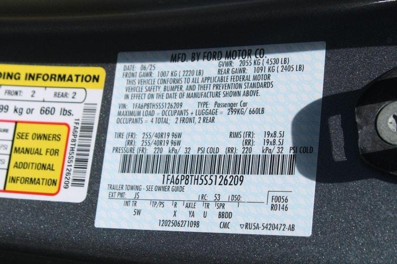 new 2025 Ford Mustang car, priced at $41,667