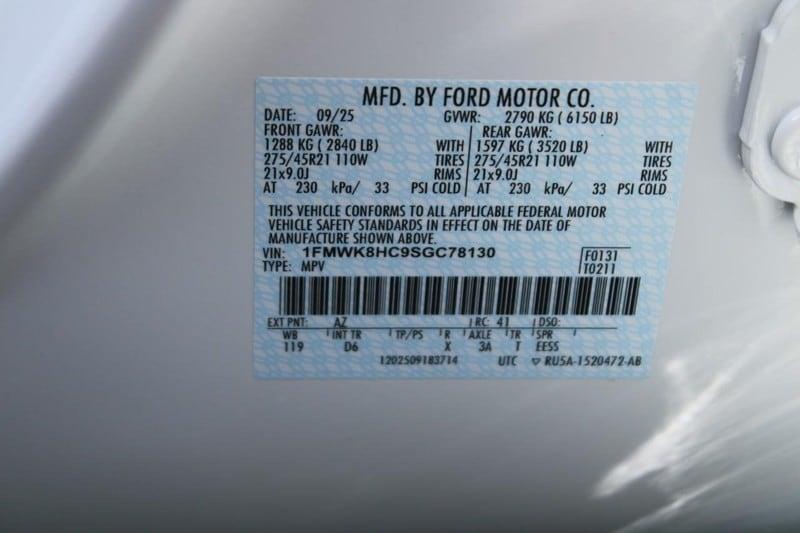 new 2025 Ford Explorer car, priced at $60,172