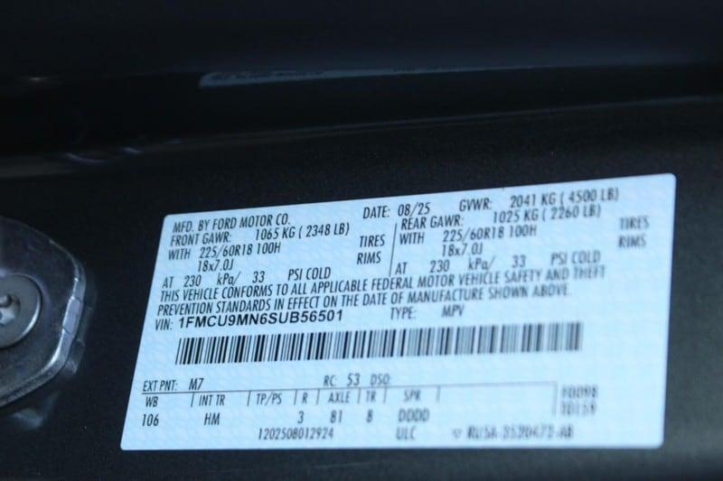 new 2025 Ford Escape car, priced at $34,187