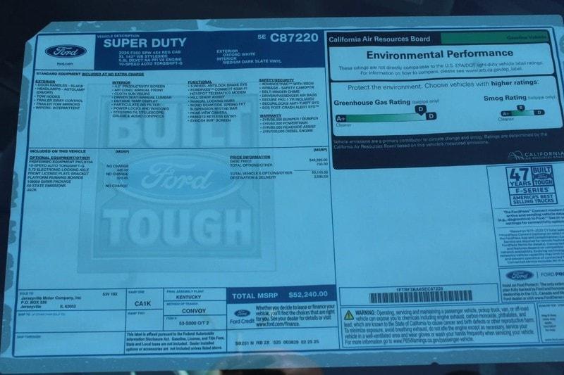 new 2025 Ford F-350 car, priced at $49,810