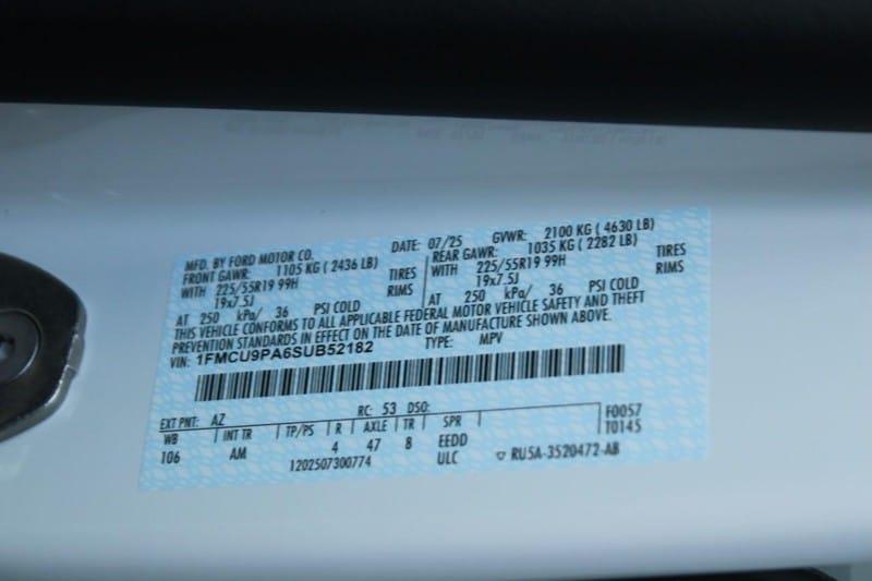 new 2025 Ford Escape car, priced at $40,076