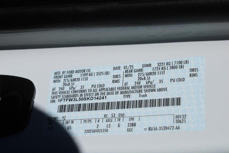new 2025 Ford F-150 car, priced at $58,855