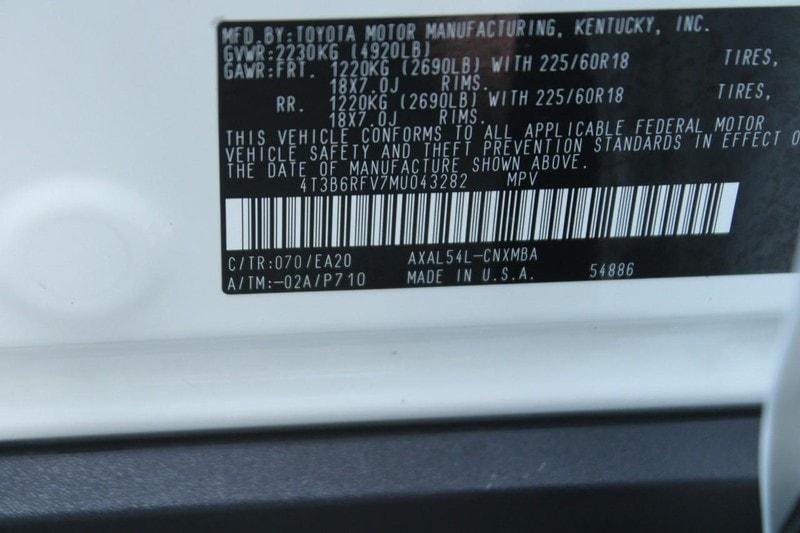 used 2021 Toyota RAV4 Hybrid car, priced at $28,995