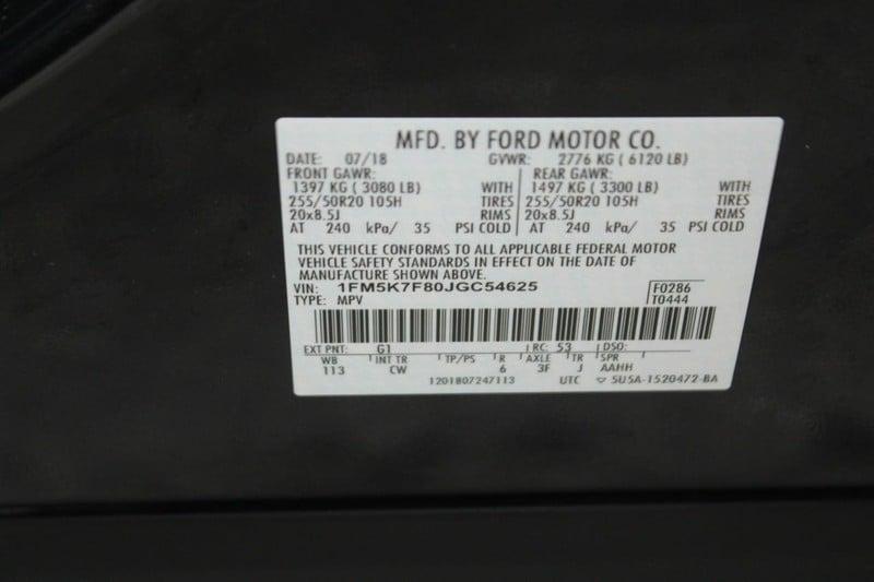 used 2018 Ford Explorer car, priced at $19,995