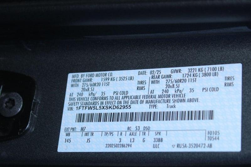 new 2025 Ford F-150 car, priced at $62,514