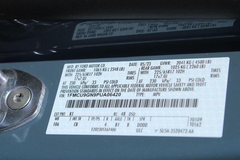 used 2023 Ford Escape car, priced at $27,995