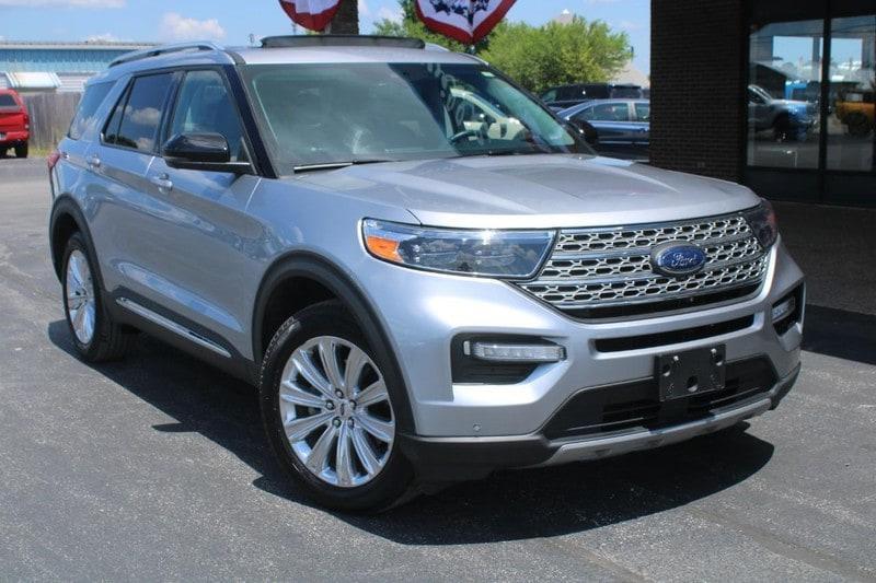 used 2022 Ford Explorer car, priced at $34,995