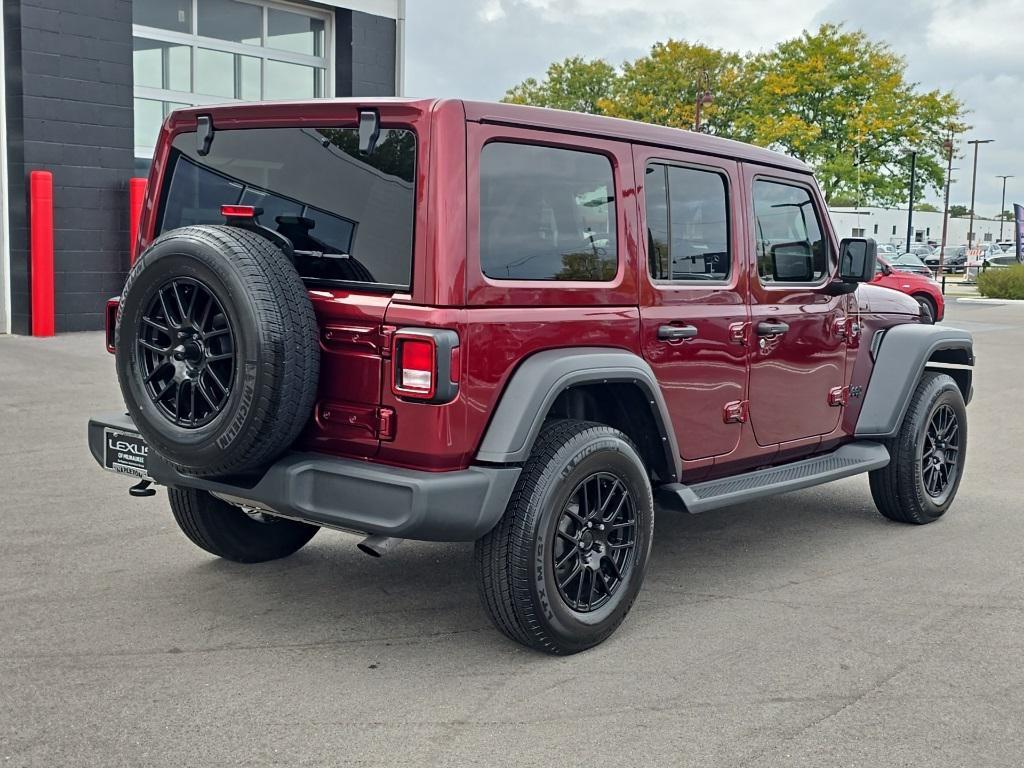 used 2022 Jeep Wrangler Unlimited car, priced at $27,900