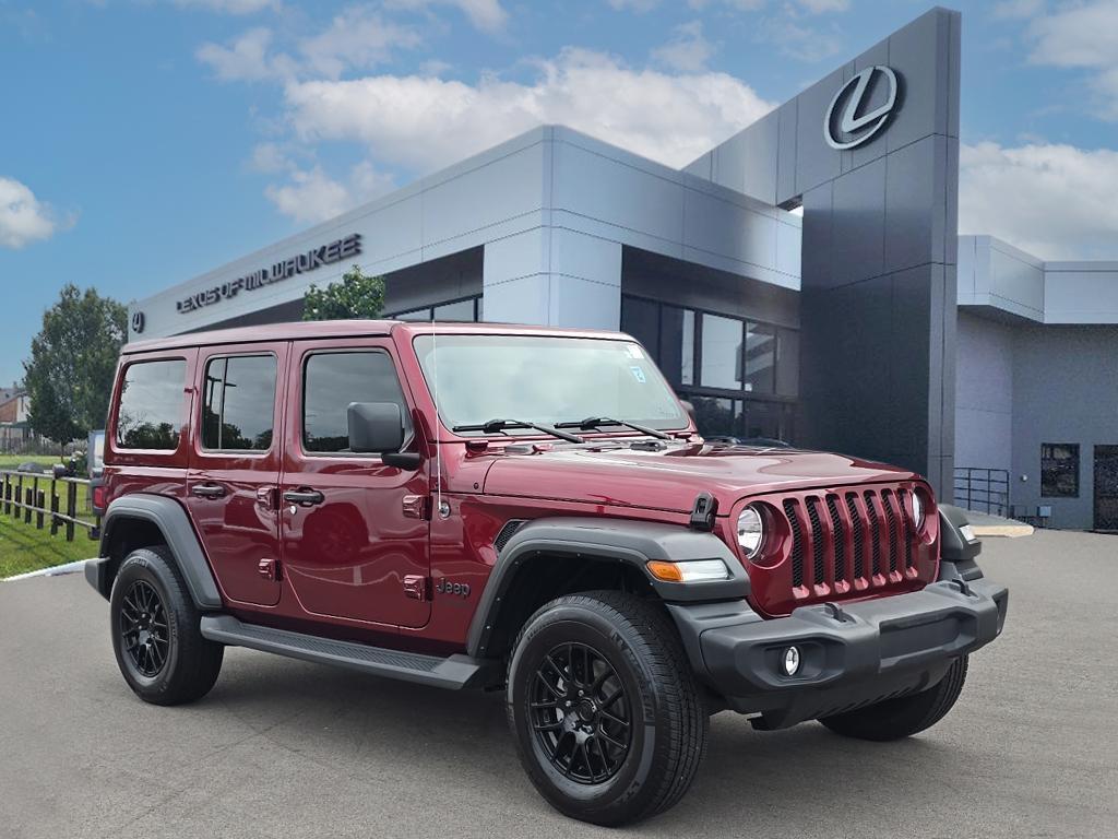 used 2022 Jeep Wrangler Unlimited car, priced at $27,900