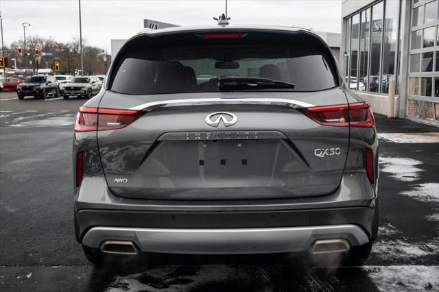 used 2021 INFINITI QX50 car, priced at $31,400