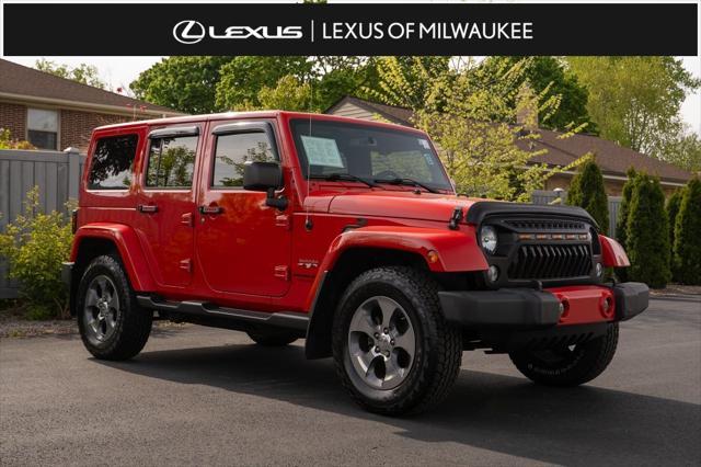 used 2018 Jeep Wrangler JK Unlimited car, priced at $21,200