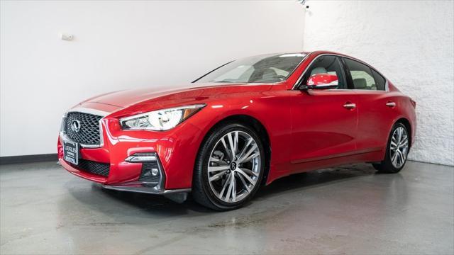 used 2021 INFINITI Q50 car, priced at $30,200