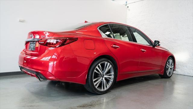 used 2021 INFINITI Q50 car, priced at $30,200