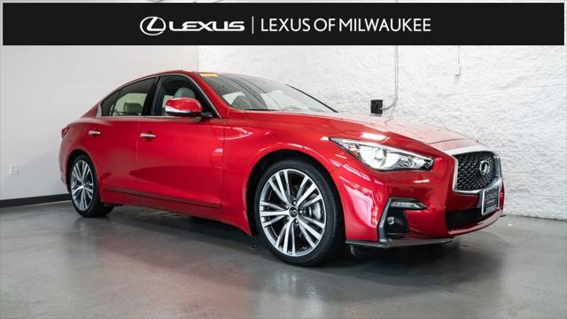 used 2021 INFINITI Q50 car, priced at $30,200