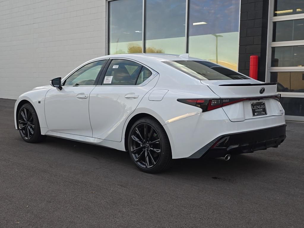 new 2025 Lexus IS 350 car, priced at $49,675