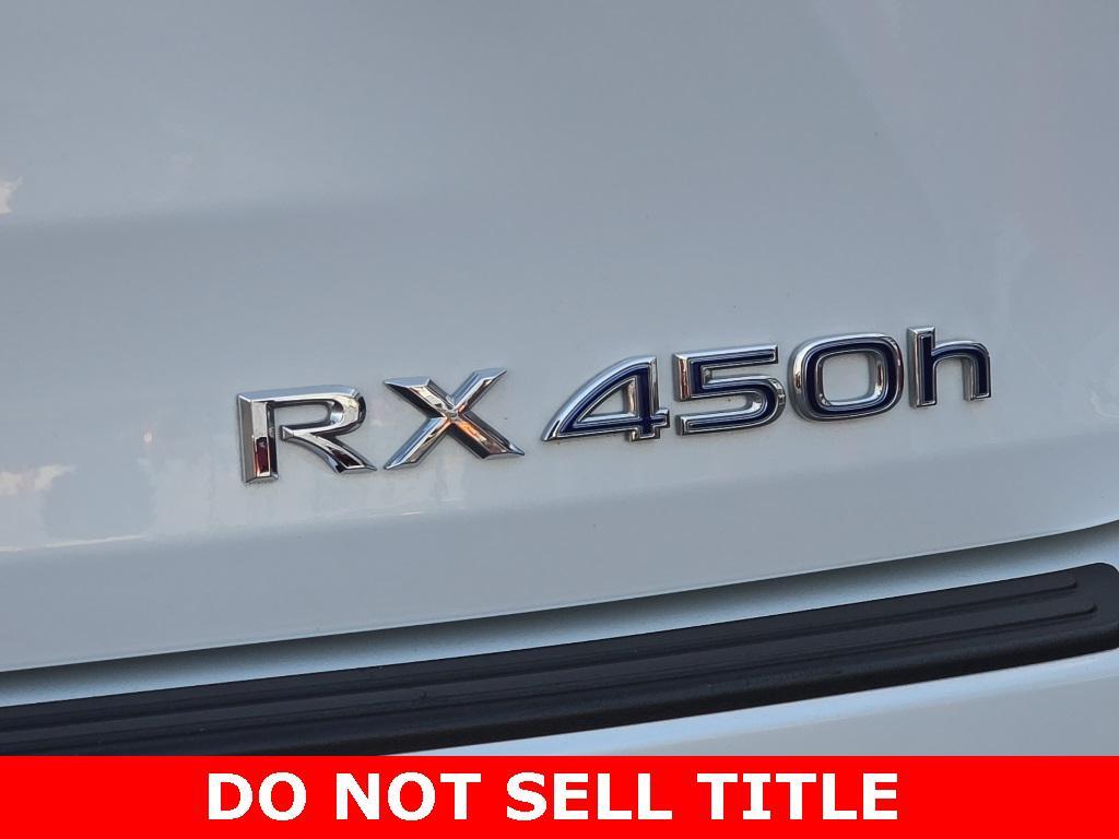 used 2022 Lexus RX 450h car, priced at $45,300