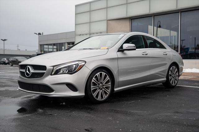 used 2018 Mercedes-Benz CLA 250 car, priced at $18,500