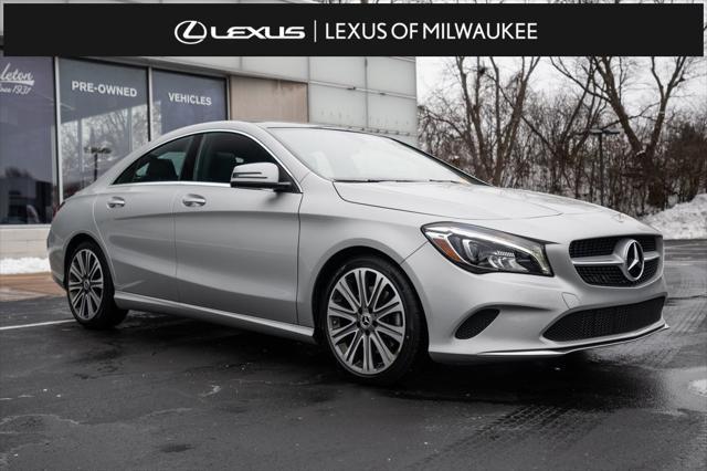 used 2018 Mercedes-Benz CLA 250 car, priced at $18,500