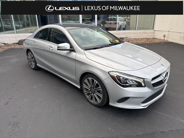 used 2018 Mercedes-Benz CLA 250 car, priced at $18,600