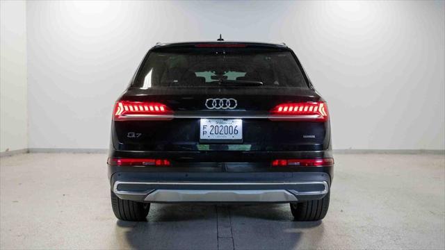 used 2023 Audi Q7 car, priced at $45,300