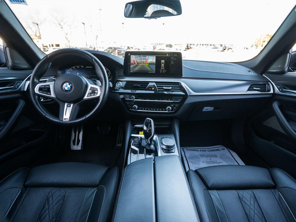 used 2022 BMW M550 car, priced at $53,100