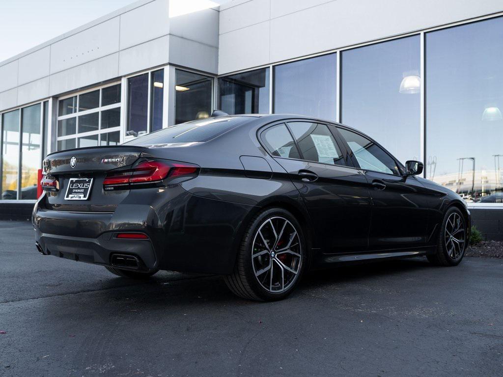 used 2022 BMW M550 car, priced at $53,100