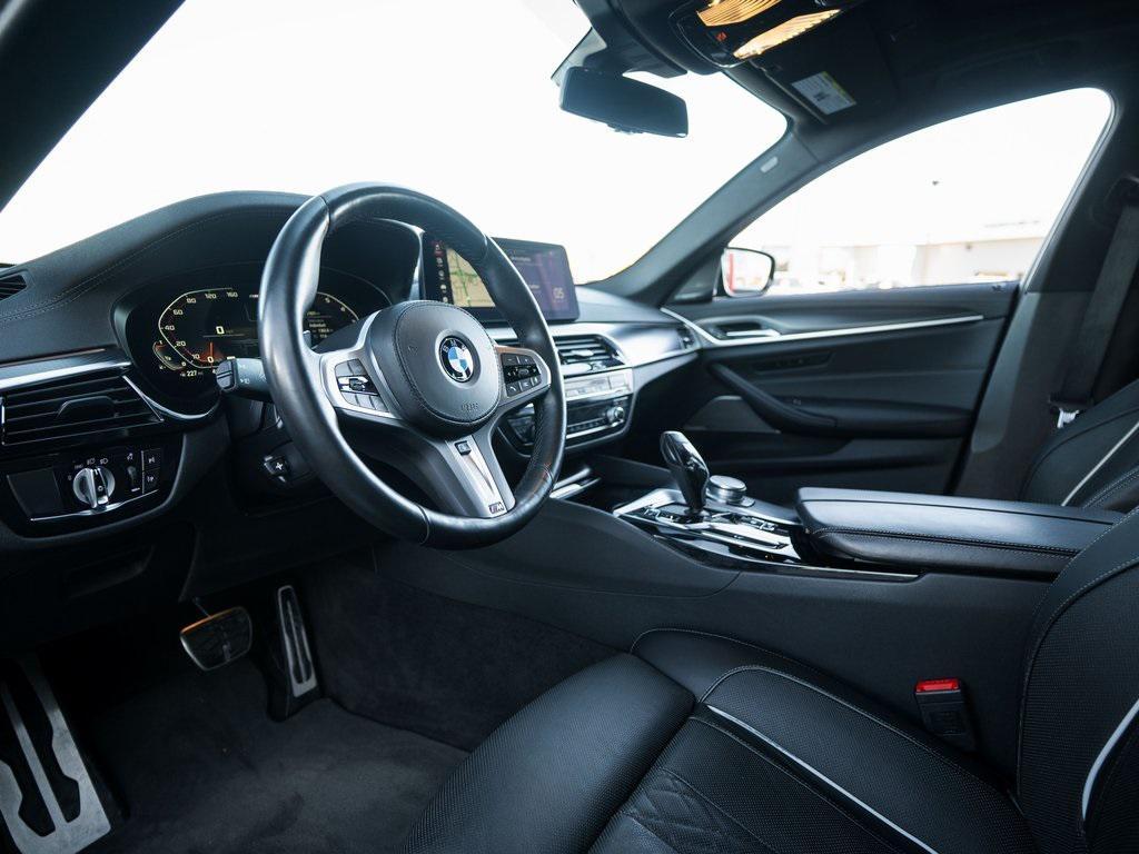 used 2022 BMW M550 car, priced at $53,100