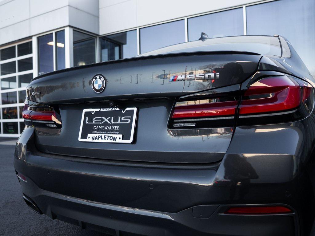 used 2022 BMW M550 car, priced at $53,100