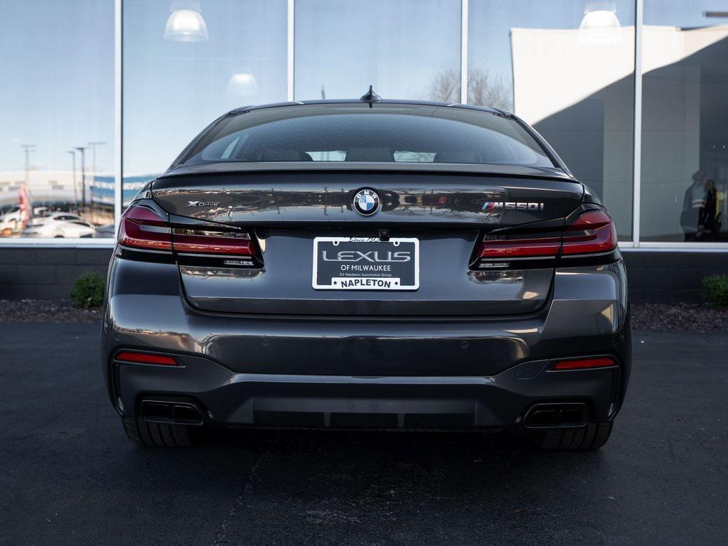 used 2022 BMW M550 car, priced at $53,100