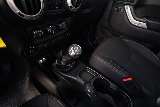 used 2016 Jeep Wrangler Unlimited car, priced at $23,500