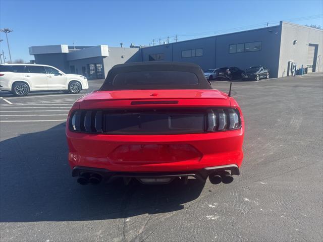 used 2018 Ford Mustang car, priced at $33,400