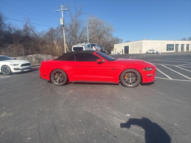 used 2018 Ford Mustang car, priced at $33,400