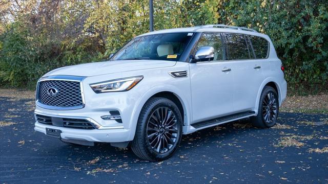 used 2022 INFINITI QX80 car, priced at $52,500