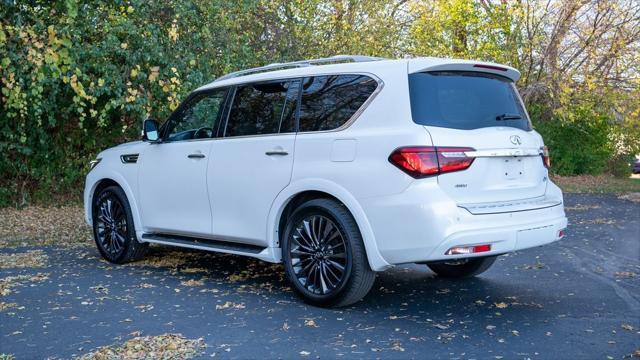 used 2022 INFINITI QX80 car, priced at $52,500