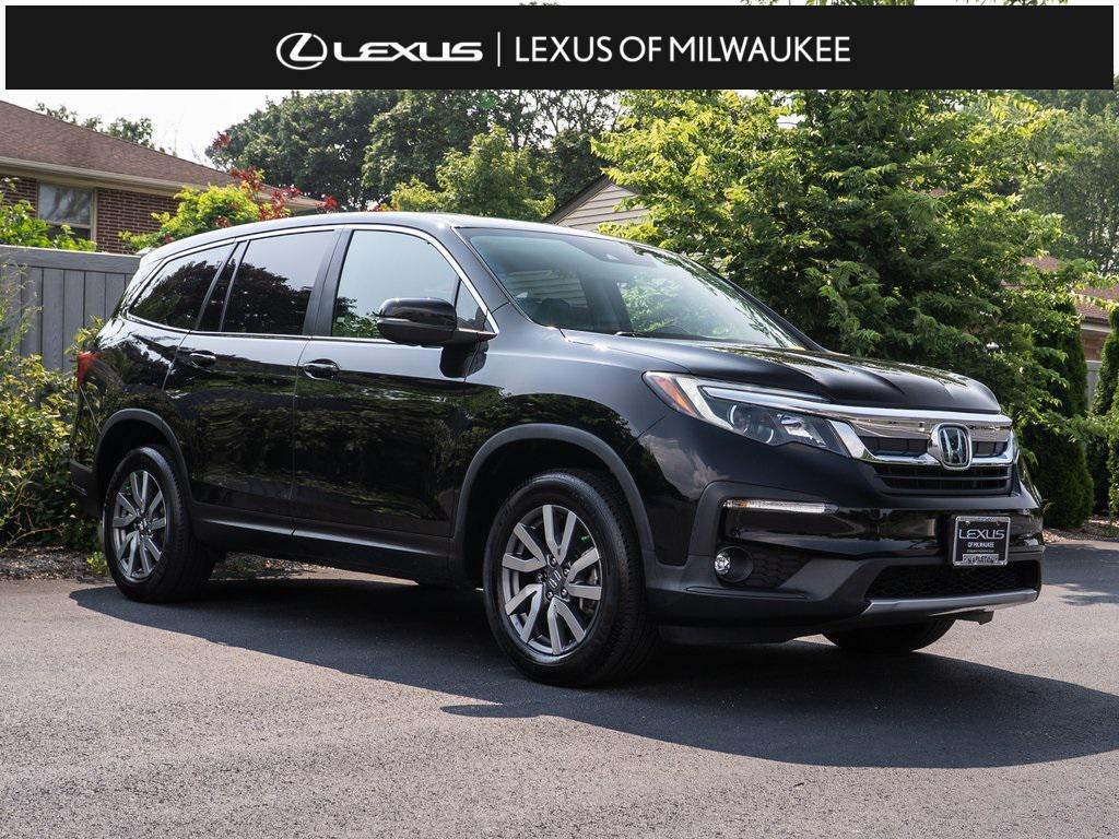 used 2021 Honda Pilot car, priced at $24,001