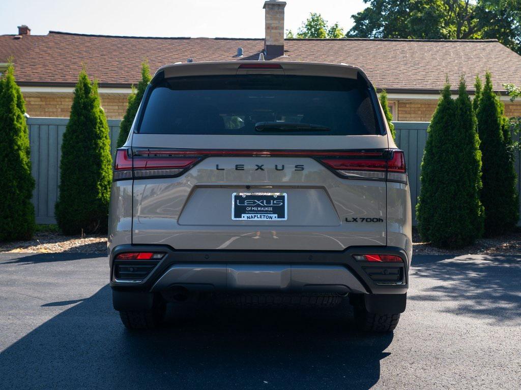 new 2025 Lexus LX 700h car, priced at $114,709